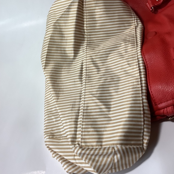 Kate Spade Cobble Hill fold over red shoulder bag - Picture 12 of 16